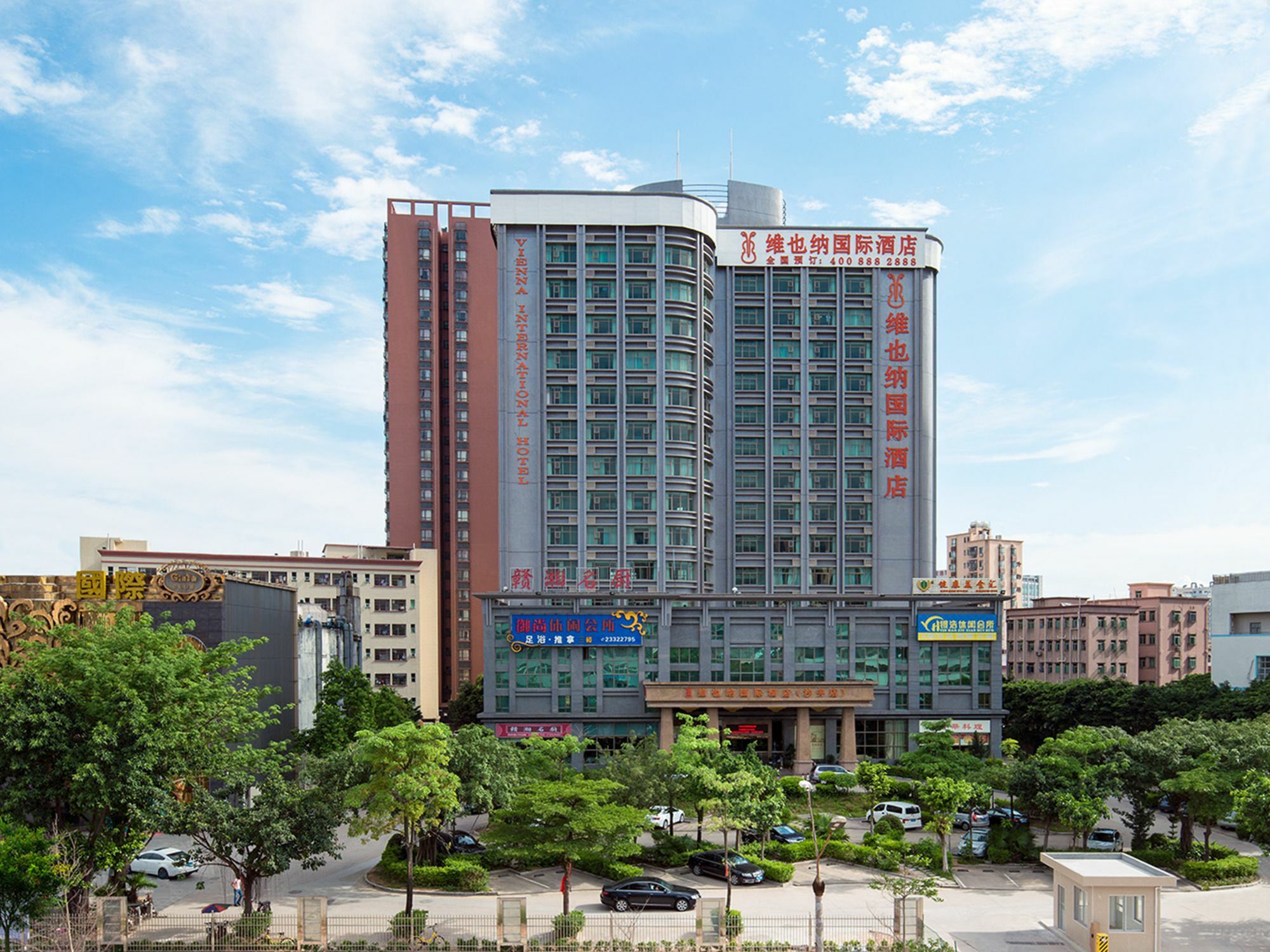 Vinenna International Hotel Shenzhen shajing Exterior foto